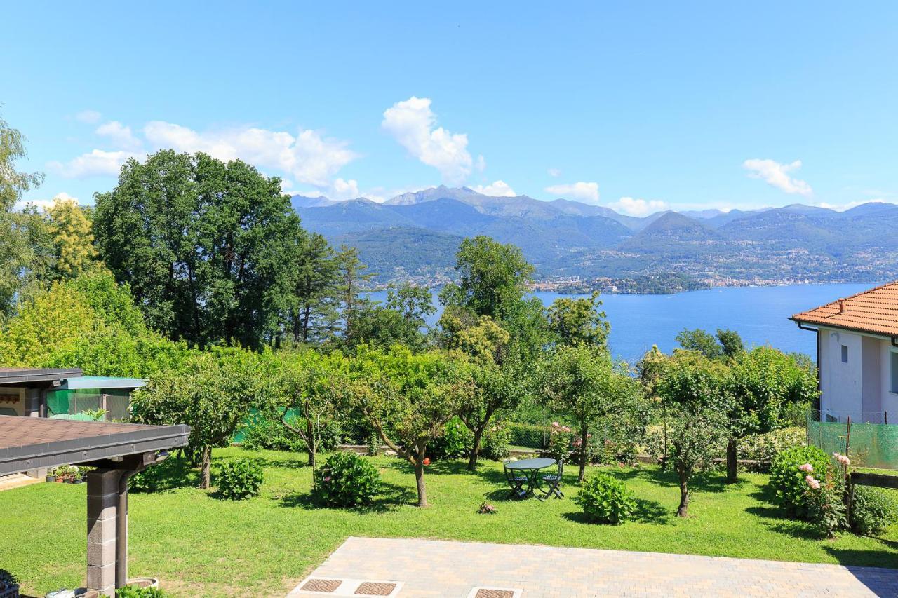 Casa Lilla - Lakeview Large Apartments With Garden Above Stresa Eksteriør bilde