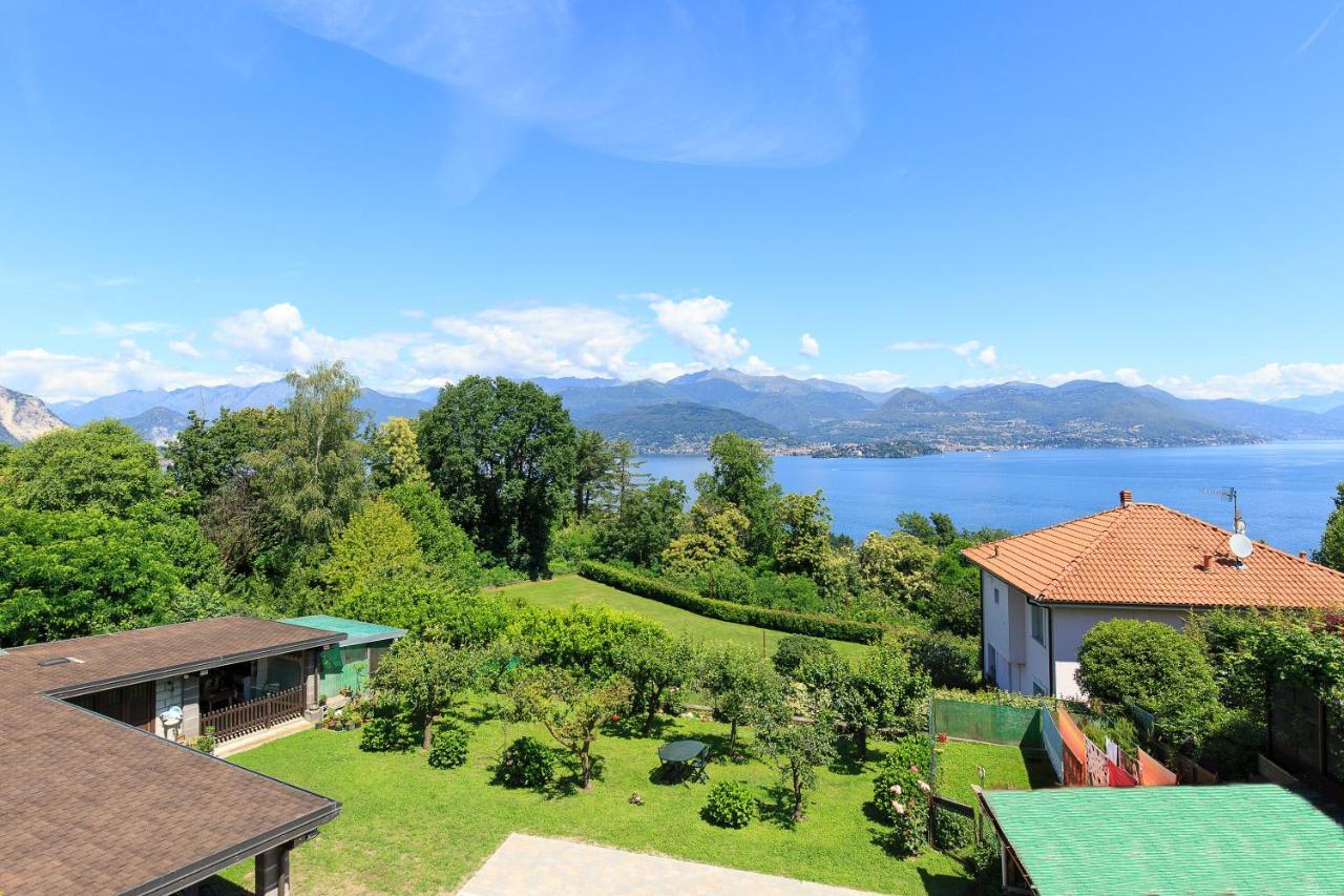 Casa Lilla - Lakeview Large Apartments With Garden Above Stresa Eksteriør bilde