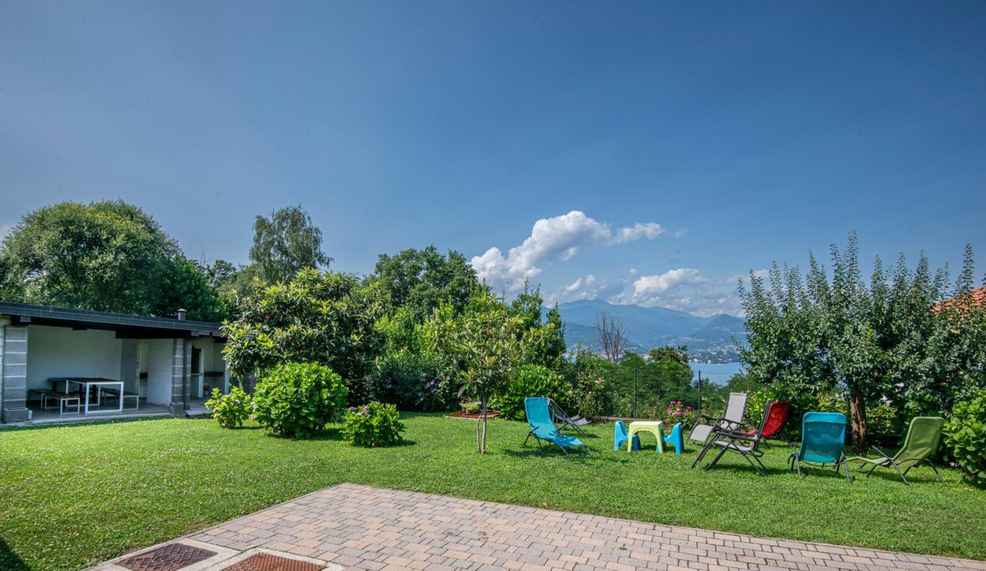 Casa Lilla - Lakeview Large Apartments With Garden Above Stresa Eksteriør bilde